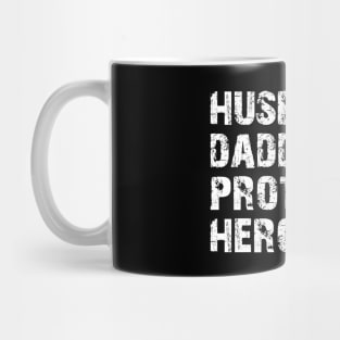 Husband Daddy Protector Hero Mug